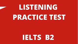 LISTENING PRACTICE TEST PART 2  E3 IELTS [upl. by Baseler]