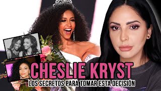 EL CASO DE CHESLIE KRYST MISS USA 2019 QUE SUCEDÍA CON ELLA  UNA HISTORIA PARA REFLEXIONAR [upl. by Bandur]