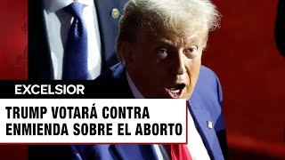 Trump votará en contra de enmienda que asegura el derecho al aborto en Florida [upl. by Almeda927]