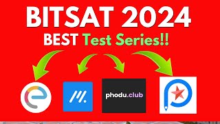 Best Test series for BITSAT 2024 🔥  How I scored 320 in BITSAT  Phodu Club vs Mathongo [upl. by Harutek]