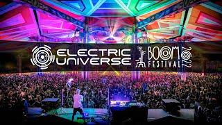 Electric Universe Laser Harp Concert  Boom Festival 2022 Full Set Movie 4k [upl. by Loresz]