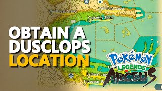 Obtain a Dusclops Pokemon Legends Arceus [upl. by Calypso]