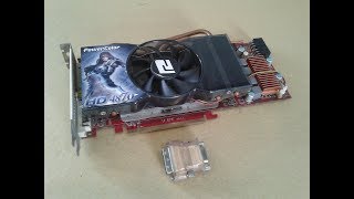 PowerColor Radeon HD 4870 1GB GDDR5 256 Bit [upl. by Becki]