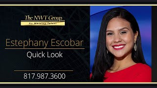 Estephany Escobar reporter highlights Quick Look [upl. by Ennayd158]