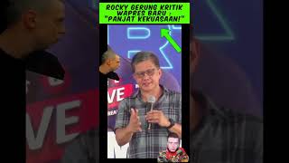 Wapres Baru Dilantik Rocky Gerung Langsung Hantam dengan Kritik Pedas 🔥rockygerung [upl. by Hagar492]