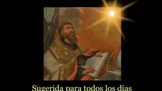 Mes de la Biblia Oración de San Agustín para el mes de la Biblia [upl. by Agnimod]