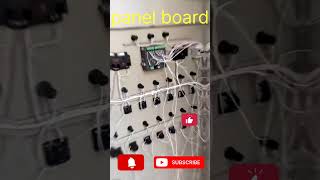 Control panel wire connection  panel Phase Man Panel  60A se 150A electricityelectricwork [upl. by Ayn]