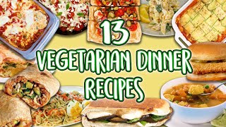 13 Vegetarian Dinner Recipes  Veggie Main Course Super Compilation Well Done [upl. by Nueoht]