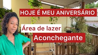 DECORANDO A ÁREA DE LAZER E UMA NOVIDADE MARAVILHOSA [upl. by Nottnerb]