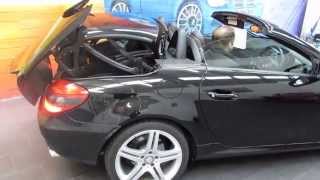 Mercedes SLK electric roof operation [upl. by Edya373]