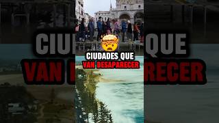 VENECIA VA DESAPARECER BAJO EL AGUA 🤯 short shorts [upl. by Itnava]