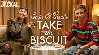 Eddie Redmayne Teaches Úrsula Corberó the Art of Eating a Jaffa Cake  The Day of the Jackal [upl. by Assereht]