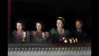 Royal Family at the ReOpening of Royal Opera House 1946 [upl. by Johnna]