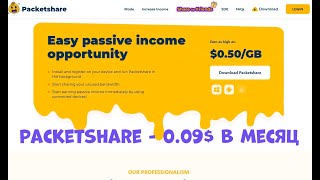 Packetshare  обзор проекта [upl. by Edylc934]