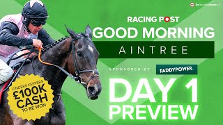 Good Morning Aintree LIVE  Grand National Festival Day 1 Preview  Grand National Tips [upl. by Aneliram]