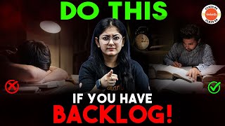 Do this if You have Backlog in class 9  FASTEST Way to Clear Backlogs [upl. by Llij]