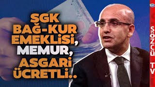 Memur SGK Bağ Kur Emeklisi ve Asgari Ücretli Maaş Zammında Yeni Tablo Hesapladı Oran Verdi [upl. by Mita]