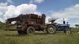 TRACTOR WALA VIDEO farmtrac 45 cutters theresar malti crop farming tractor tractorvideo viral [upl. by Nevi436]