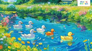 The Duckling Parade  Fun Kids’ Song  Sing Along [upl. by Ahsia288]