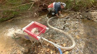 Test Run  Proline 2quot Mini Dredge  Decomposing Bedrock [upl. by Sapphera]