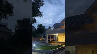 Beautiful Modern Green Kerala House Design  EcoFriendly Architecture amp Interiors shorts [upl. by Lotus]