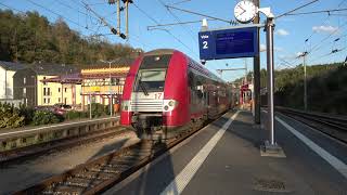 CFL 2217 en 2213 komen aan op station Troisvierges [upl. by Hazeghi]