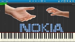 NOKIA logo Synthesia MIDI Art [upl. by Ardnassak141]