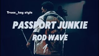 Rod Wave  Passport Junkie trueekey style [upl. by Iggam]