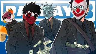 CARTOONZ HIRED ME FOR A HEIST PayDay 3 [upl. by Alvy]