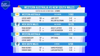 Western Australia v New South Wales [upl. by Nitsraek]