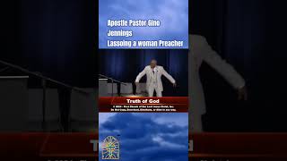 Apostle Pastor Gino Jennings LASSOING WOMAN PREACHERS [upl. by Sidnala86]