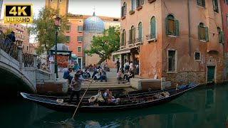 4K Venice Cannaregio  Venice Jewish Ghetto Tour  Travel in Italy  Rialto Bridge Walking Tour [upl. by Aural740]