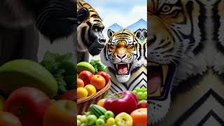 The Majestic Bengal Tiger and the Mighty Gorilla Compare short cartoon animationvideo [upl. by Divadnhoj670]