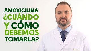 Amoxicilina cuándo y cómo debemos tomarla Tu Farmacéutico Informa [upl. by Oironoh]