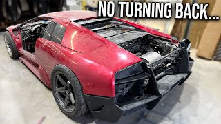 This Crashed Lamborghini Murcielago Was Hiding Something Serious [upl. by Goodhen]