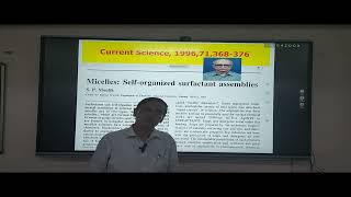 Surfactant amp Micelles by Prof Kallol K Ghosh MSc 3rd Semester UnitII CH15 PaperIII [upl. by Adham40]