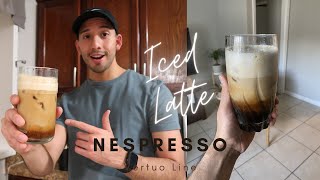 How to make Iced Latte at home  Nespresso Vertuo [upl. by Sergu]