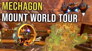 WoW Mount Farm World Tour  Mechagon BFA [upl. by Rialb873]