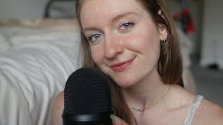 ASMR Close Up amp Clicky Whisper Ramble to help you destress🪴🌞 [upl. by Rihat94]