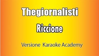 Thegiornalisti  Riccione versione Karaoke Academy Italia [upl. by Camilla]