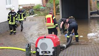 Unwetter über Südwestfalen [upl. by Zenas]