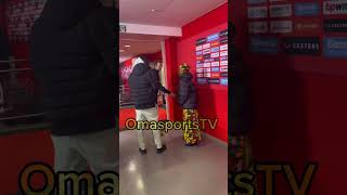 Boniface introduces his grandmother to Bayer Leverkusen teammates [upl. by Onyx]