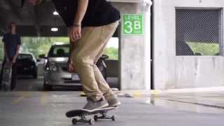 Skatology half cab late varial flip with Joe Vizzaccero [upl. by Risan]