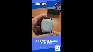 Unboxing Speciale Aion Watch  Edizione Limitata con Cassa 3D Luminescente e Calibro Miyota [upl. by Sura355]