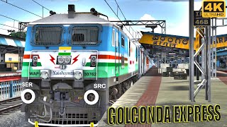 Indian Railways Train Simulator  Golconda Express  PC Gameplay 4K UHD [upl. by Anoo258]