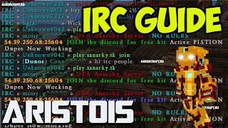 Minecrat 1211 Aristois  How to use IRC with Aristois 2024 [upl. by Pan]