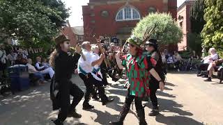 Beorma Foxs amp Bedcote Morris dance quotDilwynquot at Bedcote Day of Dance in Stourbridge 20052023 [upl. by Eerrahs]