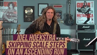 Joel Hoekstra  Skipping Scale Steps on an Ascending Run [upl. by Nylikcaj]