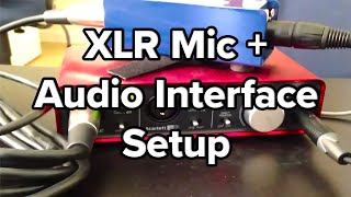 How to Connect an XLR Microphone to Your Computer Complete Setup Guide [upl. by Recha]