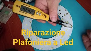 Costruire una plafoniera LED Come Collegare i LED parte1 [upl. by Ajak]